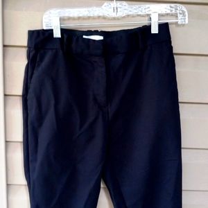 H M  womens 8 black dress pants high rise